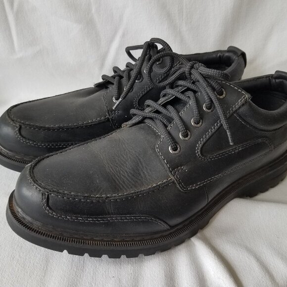 Dockers Mens Overton Leather Oxford Shoe with NeverWet 90-40934 - 12W - Picture 4 of 10